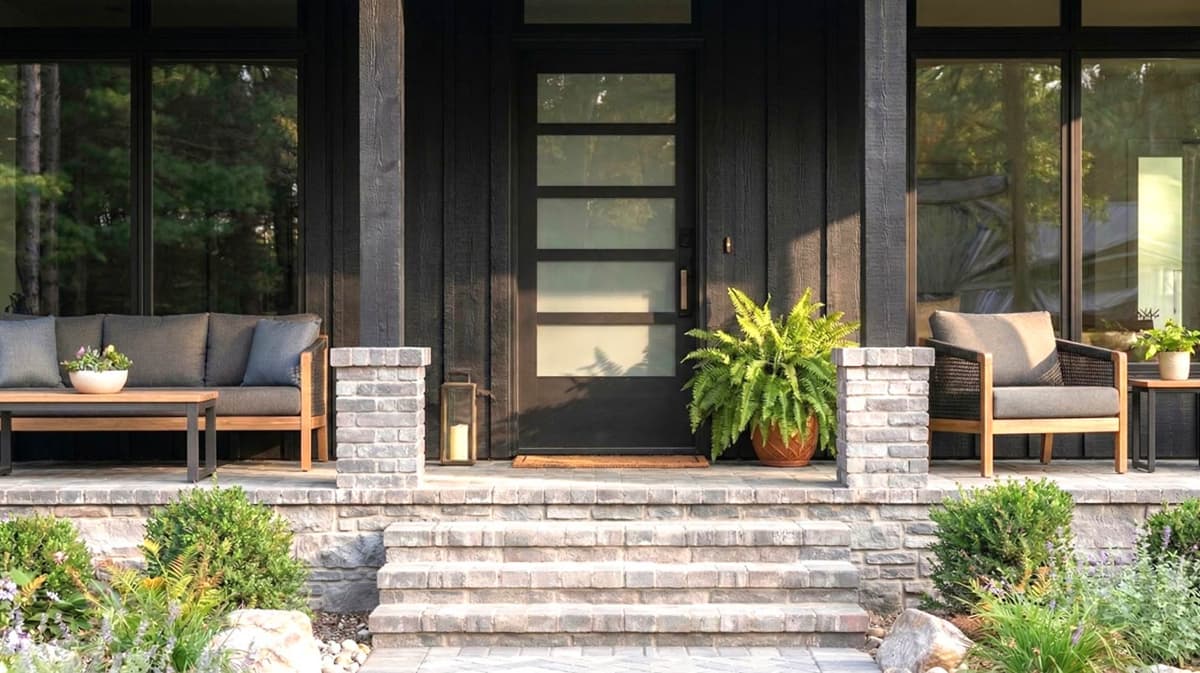 Modern Barndominium House Plan with 2 Beds and Covered Porch — exterior
