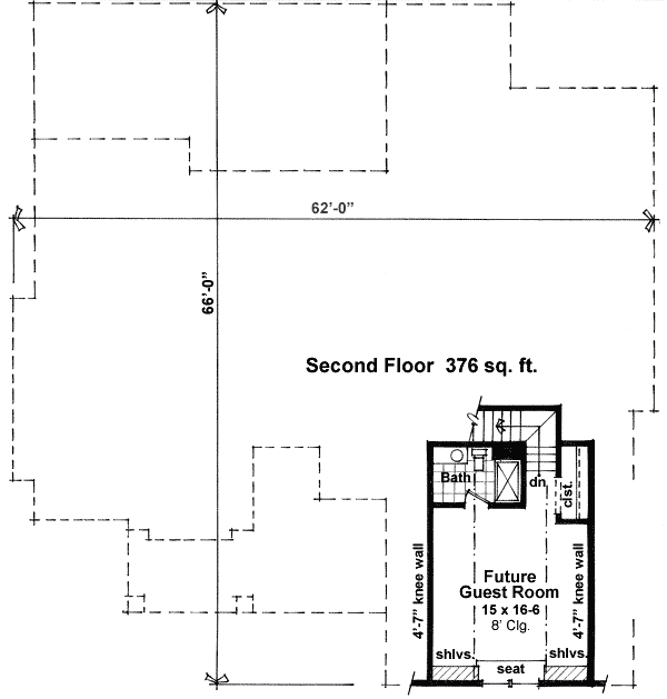 Creative Craftsman with Optional Guest Suite — exterior