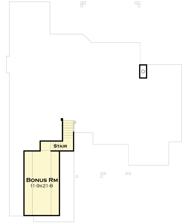 Rugged Rustic 3 Bedroom Home Plan — exterior