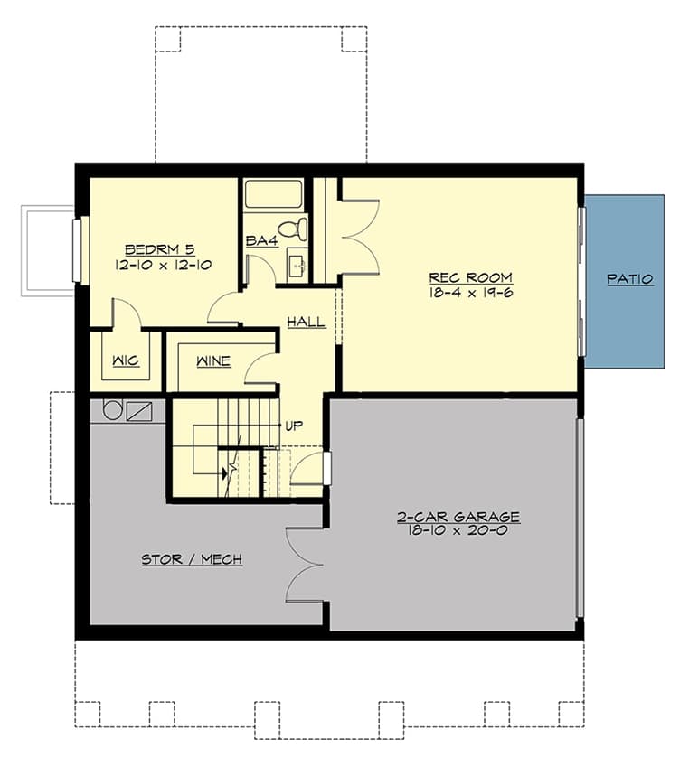 Sturdy Craftsman Cottage with Full-Span Front Porch — exterior