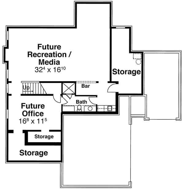 Richly-Detailed European House Plan — exterior