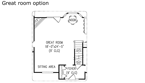 Farmhouse Plan with Second-Level Rec Room — exterior
