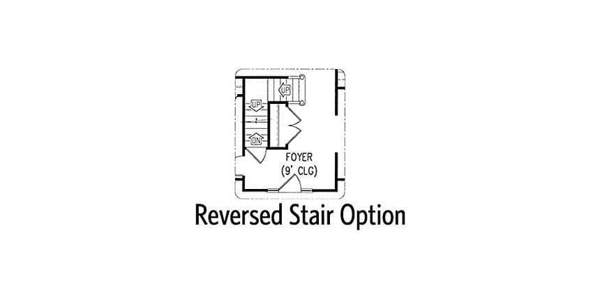 4 or 5 Bedroom Country Home Plan — exterior