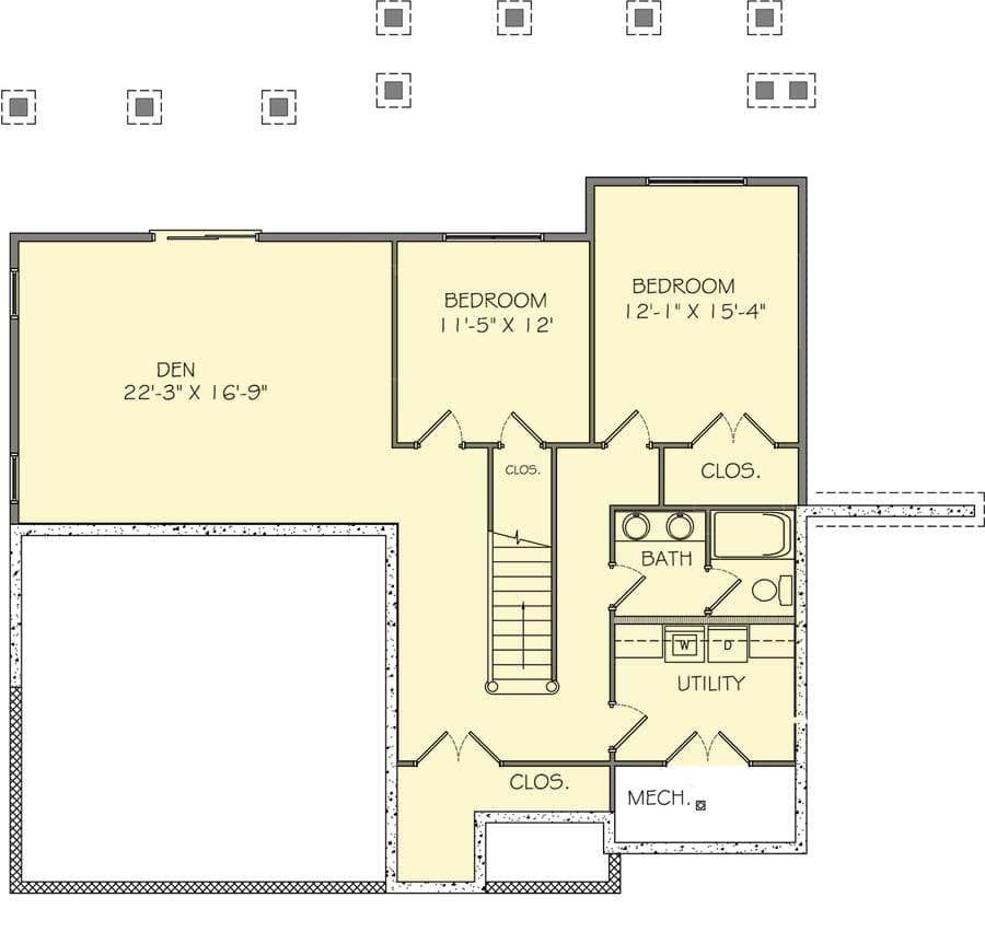 Distinctive Traditional House Plan — exterior