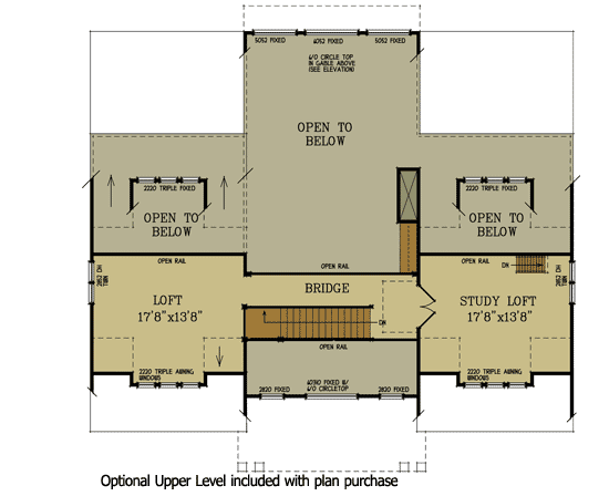 Stunning Rustic Home Plan — exterior