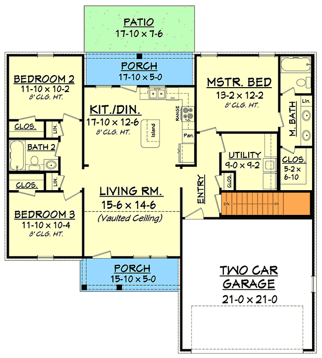 Main Level - Basement Version