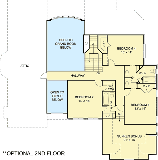 Optional Second Floor