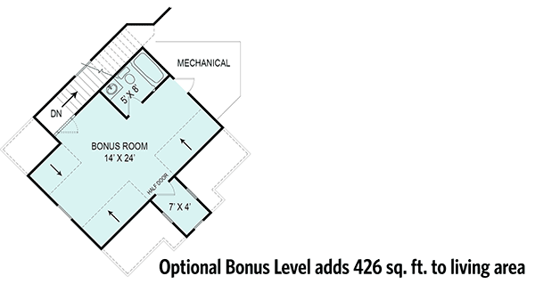 Optionally Finished Bonus Room