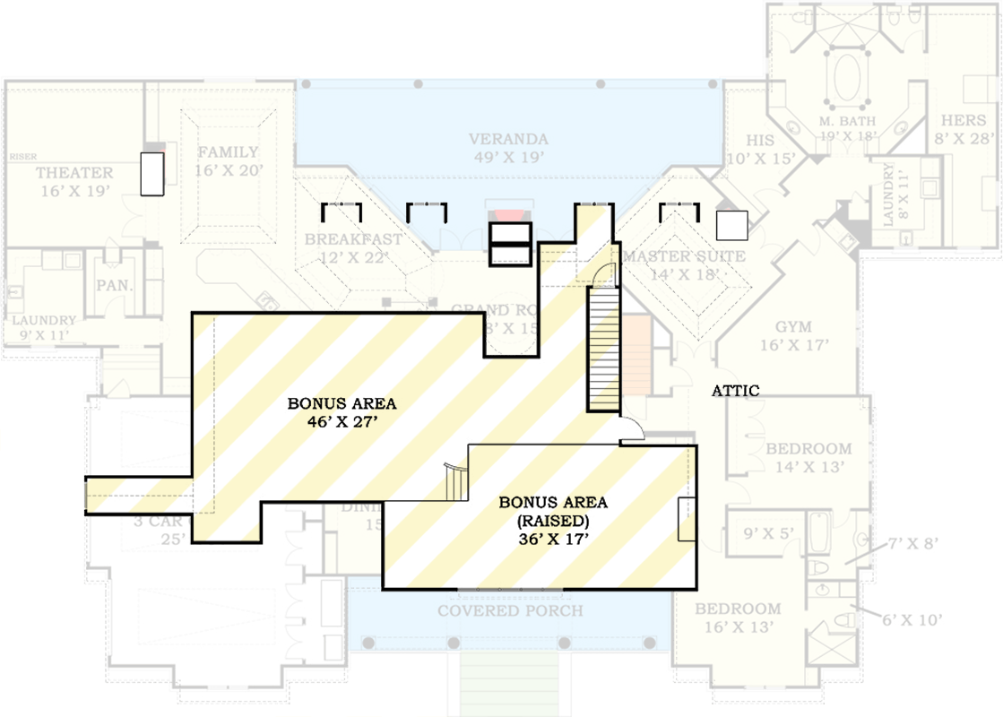 Optionally Finished Bonus Room
