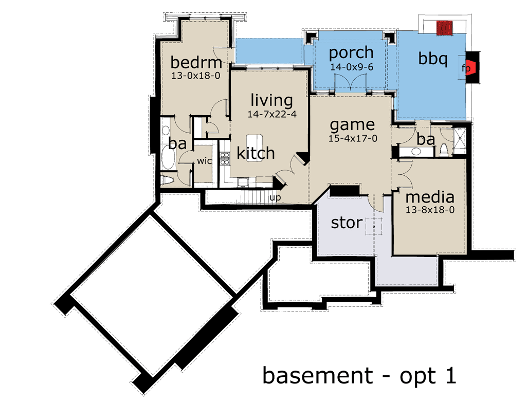 Basement Option 1