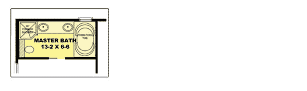 Optional Master Bathroom