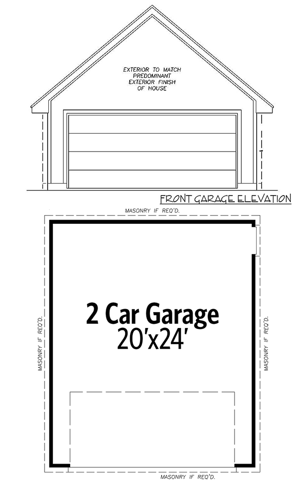 Detached Garage