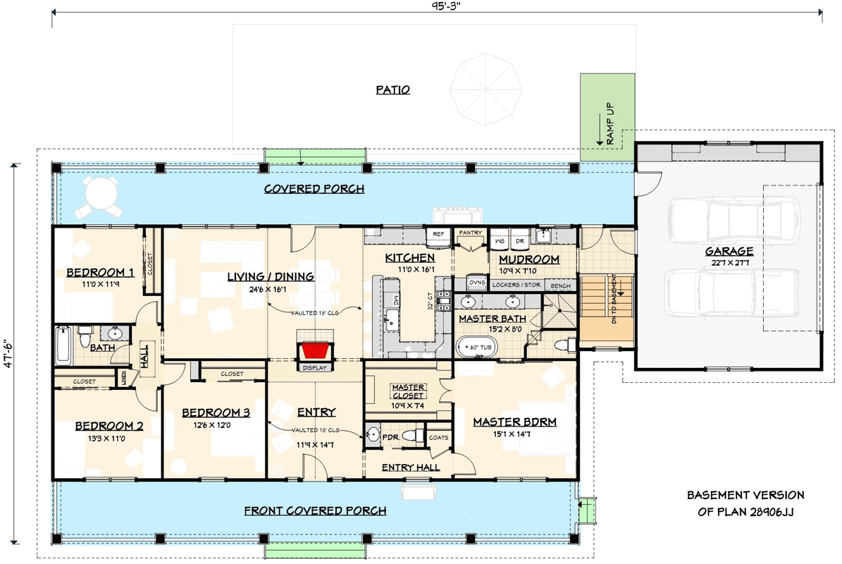 Main Level - Basement Version