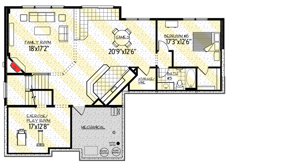 Optionally Finished Lower Level