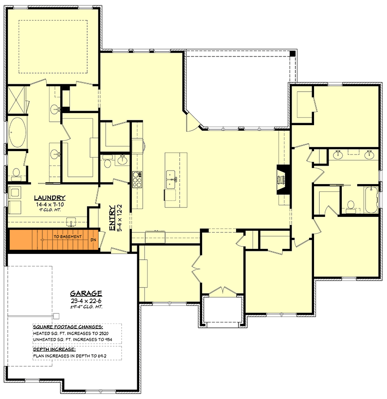 Basement Stairs Location