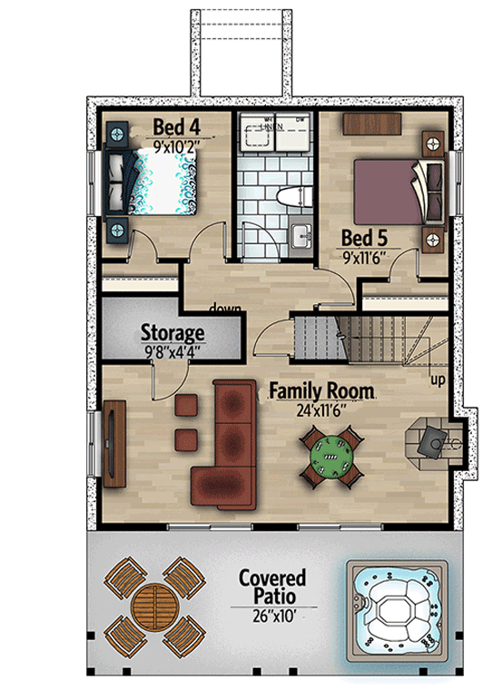 Optionally Finished Lower Level