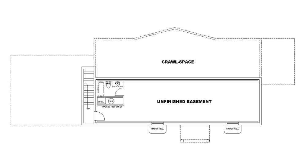 Unfinished Lower Level