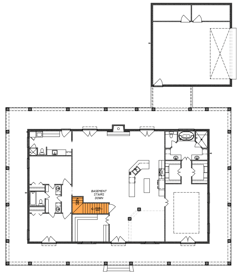 Basement Stair Location