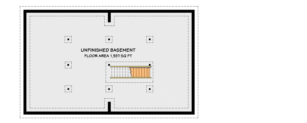Unfinished Basement Option