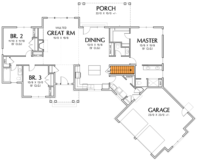 Basement Stair Location