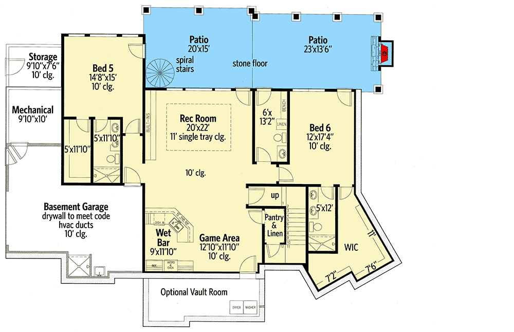 Optional Finished Lower Level
