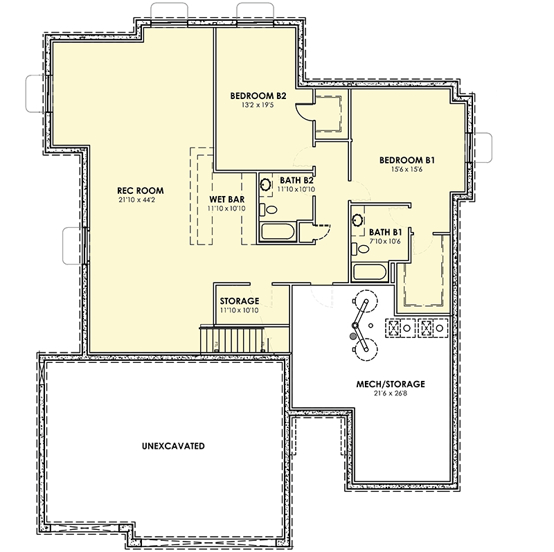 Optional Finished Lower Level