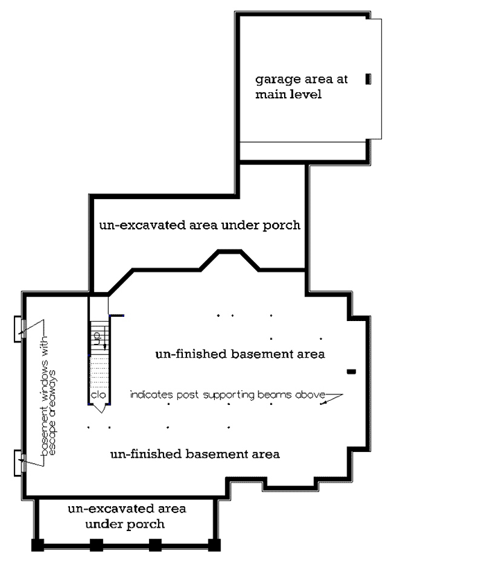 Unfinished Basement