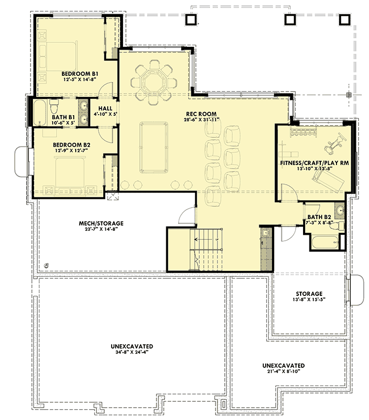 Optionally Finished Lower Level