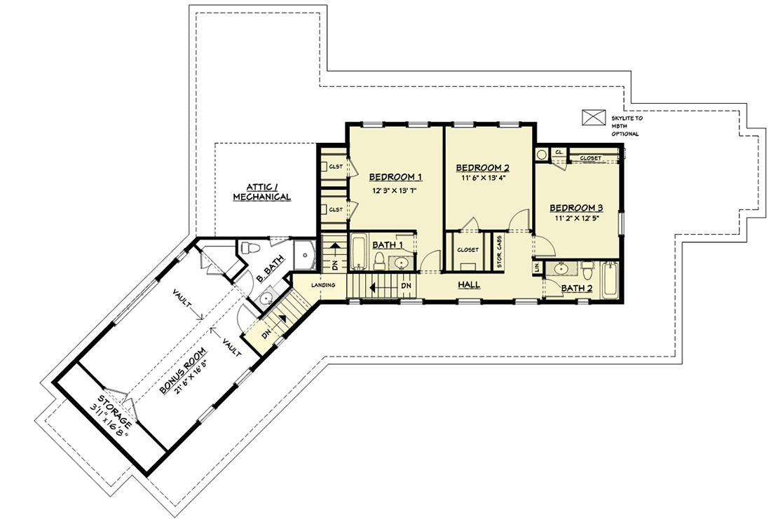 Alternate 2nd Floor Layout