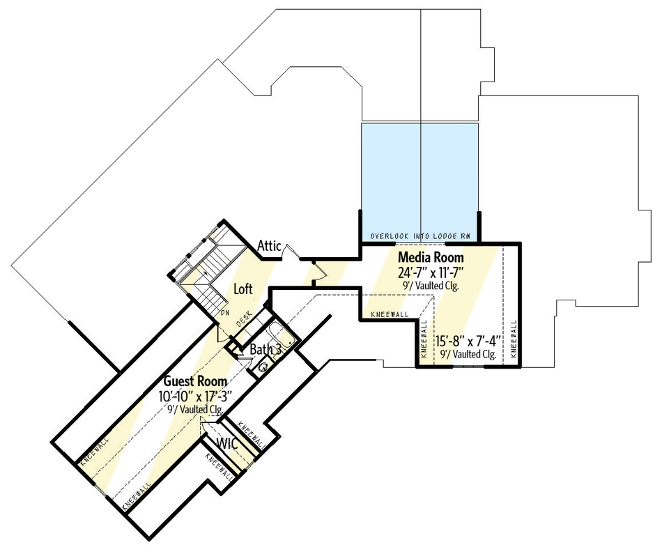 Optionally Finished 2nd Floor - Adds 998 SF