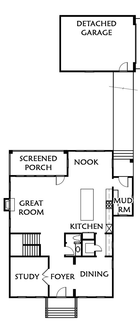 Optional Covered Walkway