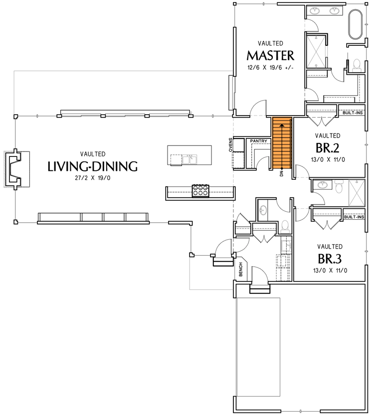 Basement Stairs Location