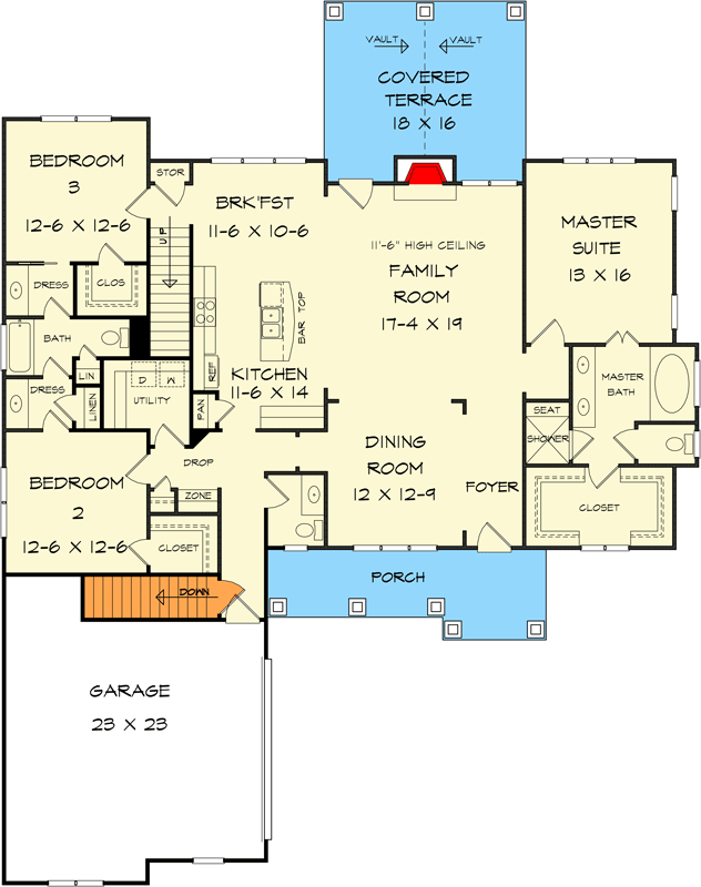 Basement Stair Location
