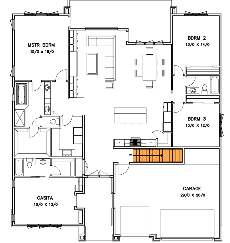 Basement Stairs