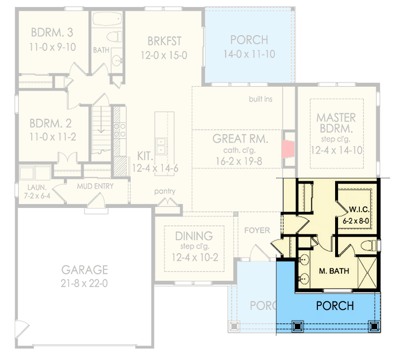 Optional Master Bath