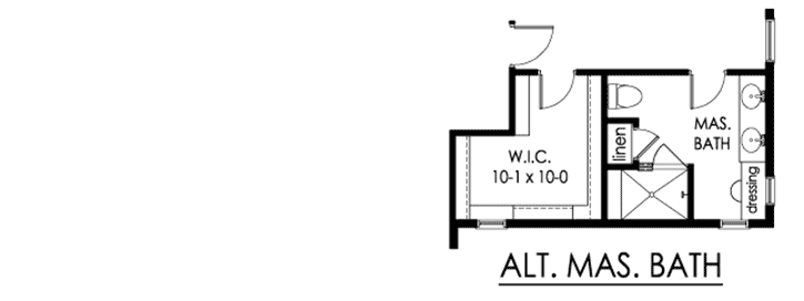 Optional Master Bath