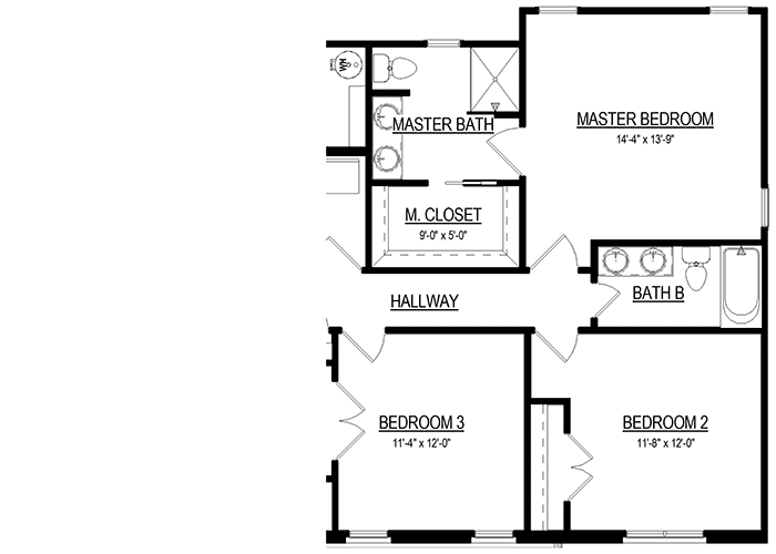 Optional Master Bath
