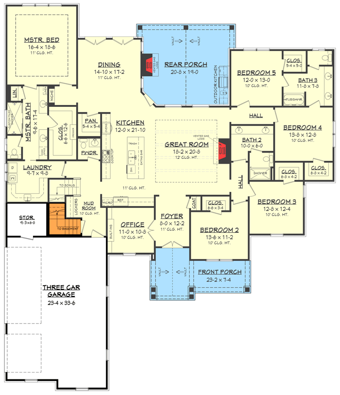 Basement Stair Location