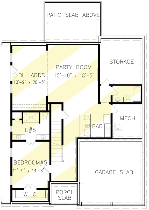 Optionally Finished Lower Level