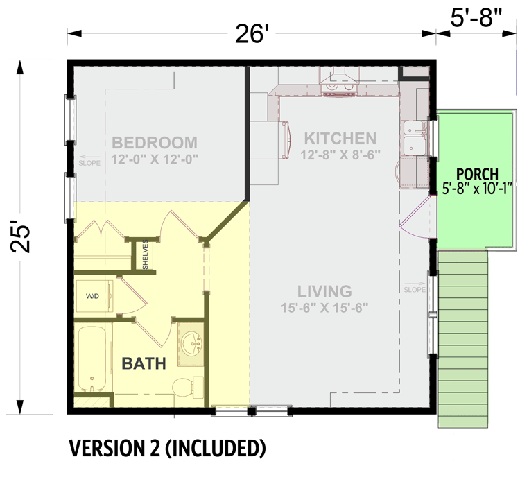 2nd Floor - Version 2 (included)