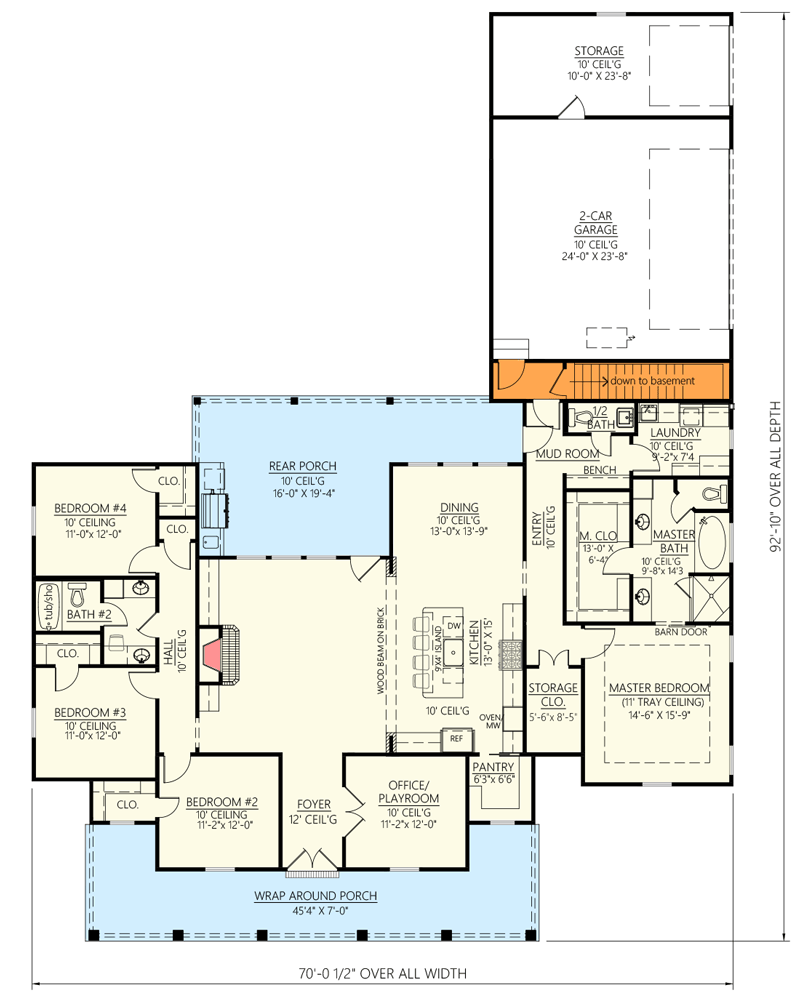 Basement Stair Location