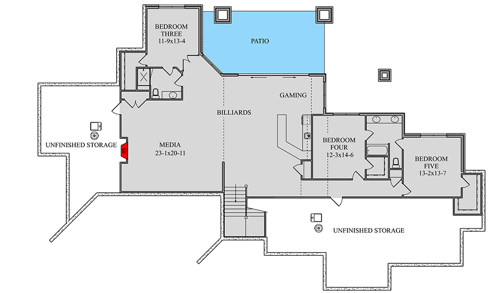Optional Finished Lower Level