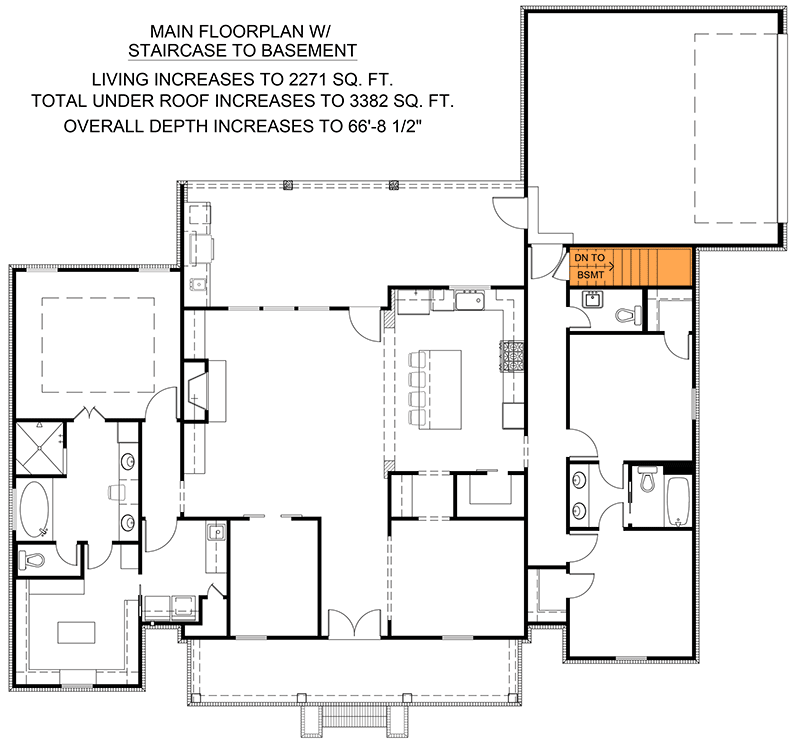 Basement Stair Location