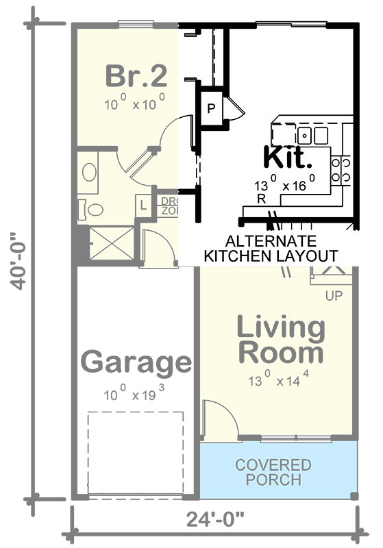 Optional Kitchen Layout