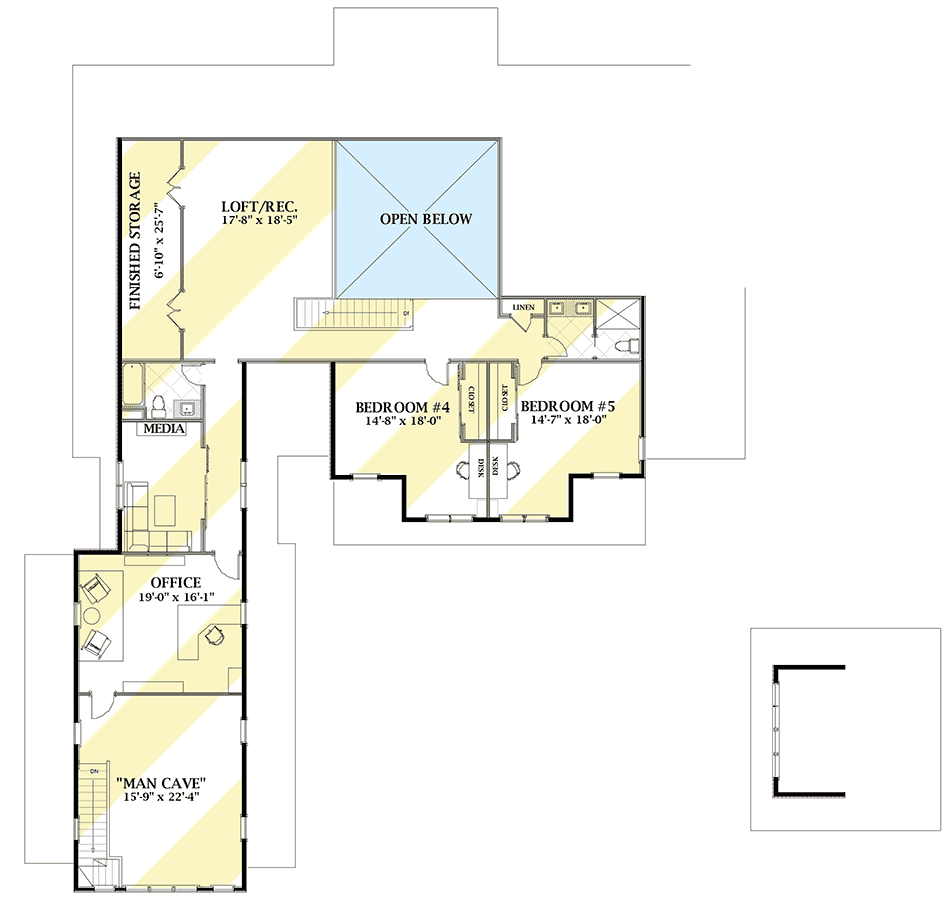 Optional Second Level Layout