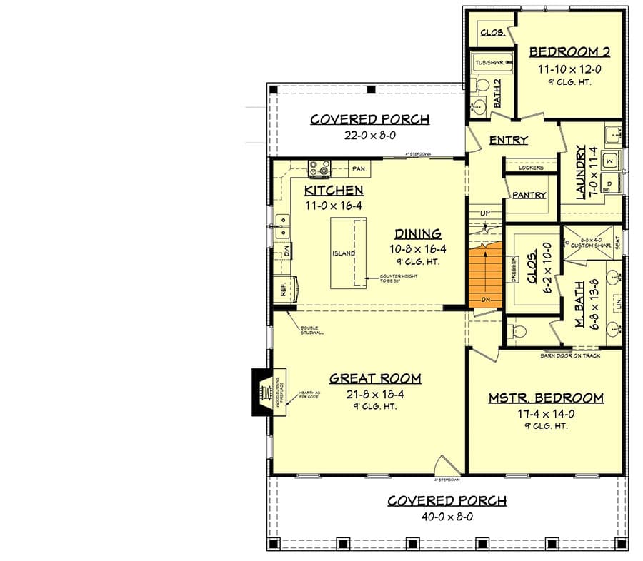 Basement Stairs Location