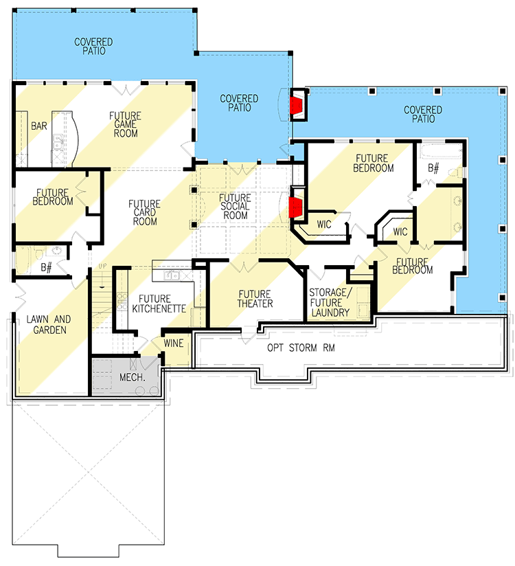 Optionally Finished Lower Level