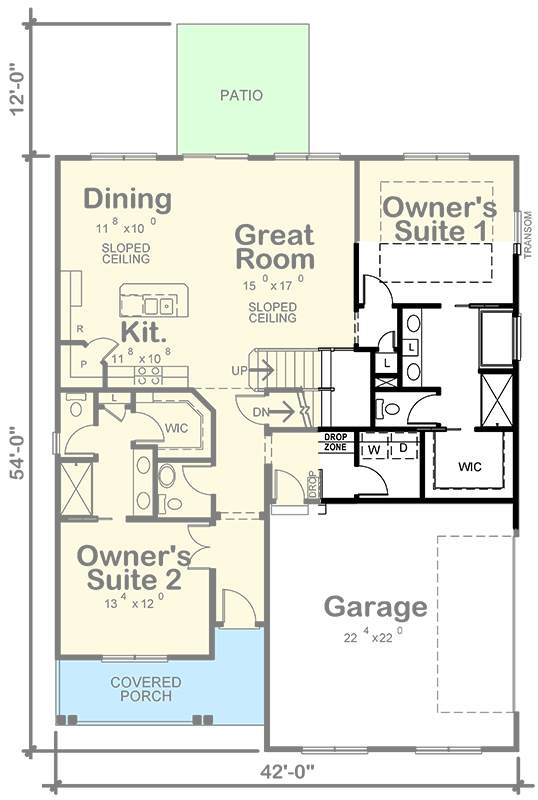 Alternate Owner's Suite 1 Bathroom