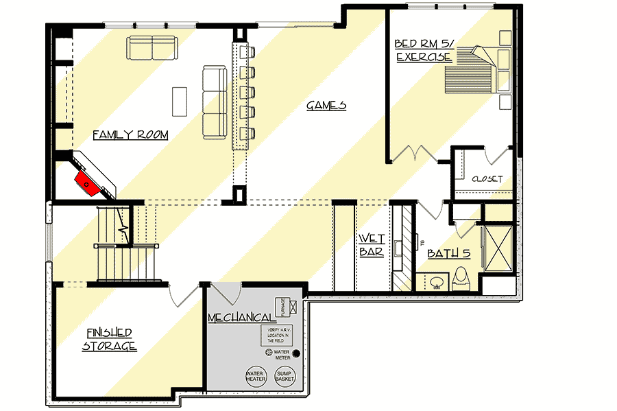 Optionally Finished Lower Level