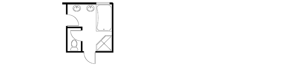 Optional Master Bath Layout
